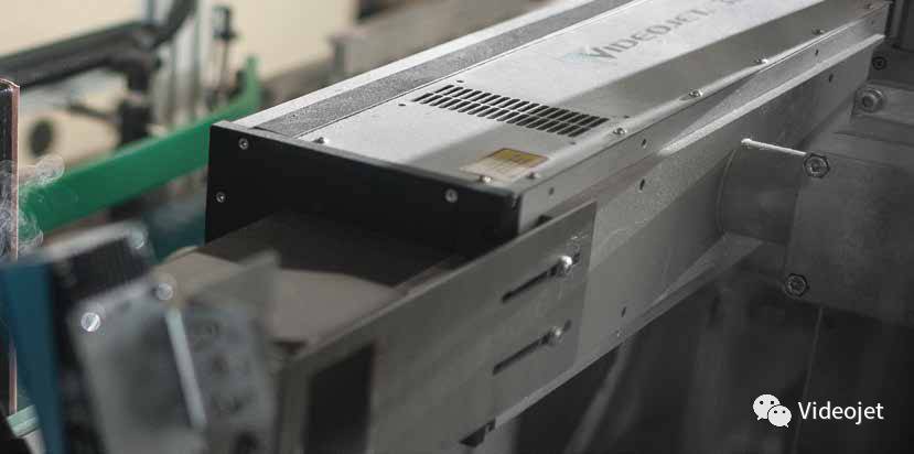 Videojet 激光打码机装置在包装生产线
