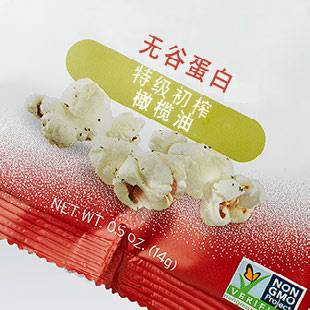 零食包装袋上的生产信息喷码